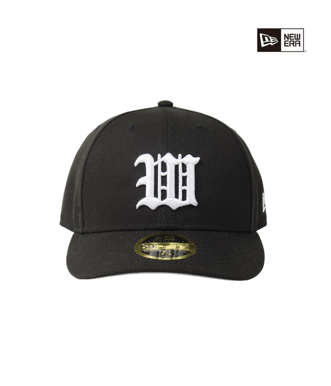 NEW ERA / Low Profile 59FIFTY【BLACK-WHITE】｜WACKO MARIA｜MELTING
