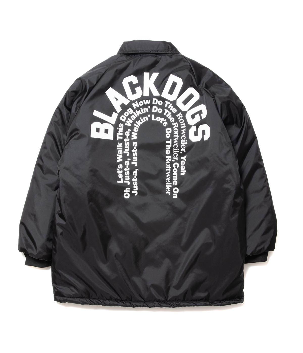 RW ASW COACH JACKET【BLACK】｜ROTTWEILER｜MELTING POT（正規取扱店