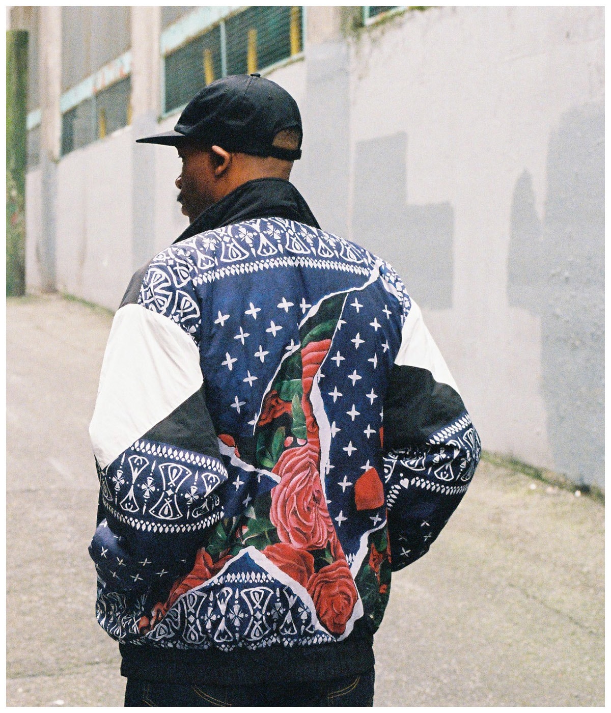BANDANA 80'S JACKET【NAVY】｜CHALLENGER｜MELTING POT（正規取扱店