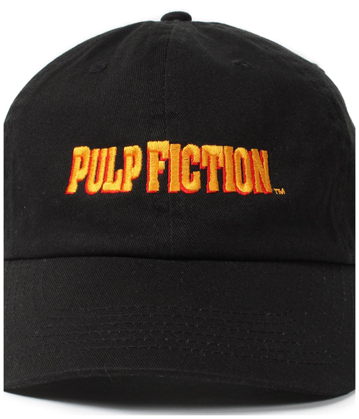 PULP FICTION / 6 PANEL CAP【BLACK】｜WACKO MARIA｜MELTING POT