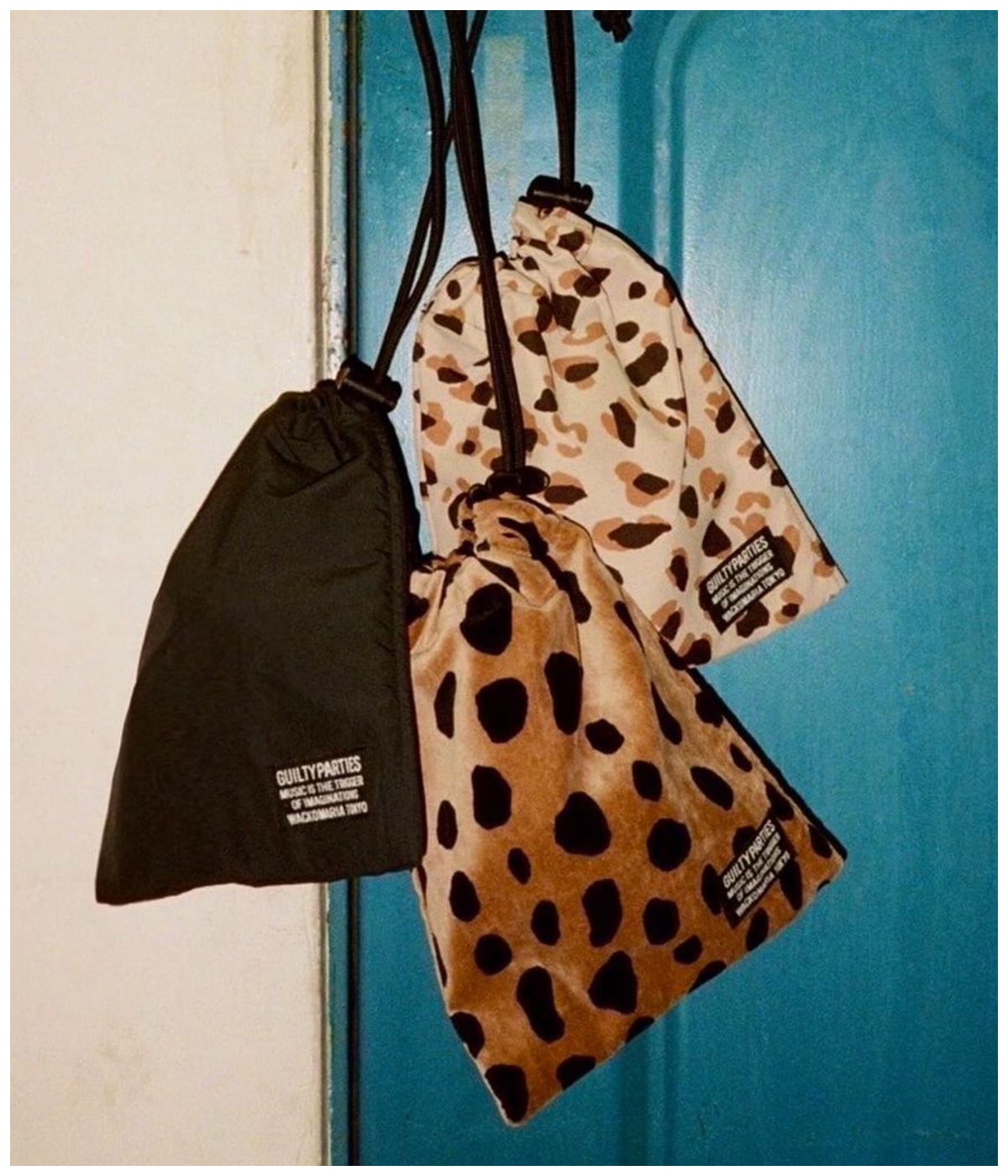 NYLON SHOULDER POUCH【BLACK】｜WACKO MARIA｜MELTING POT（正規取扱