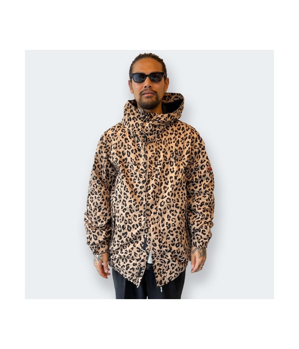 LEOPARD MOUNTAIN PARKA (TYPE-1) ＜NANGA＞【BEIGE】｜WACKO MARIA