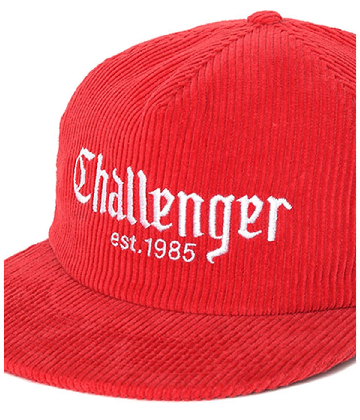CORDUROY CAP【RED】｜CHALLENGER｜MELTING POT（正規取扱店・通販）