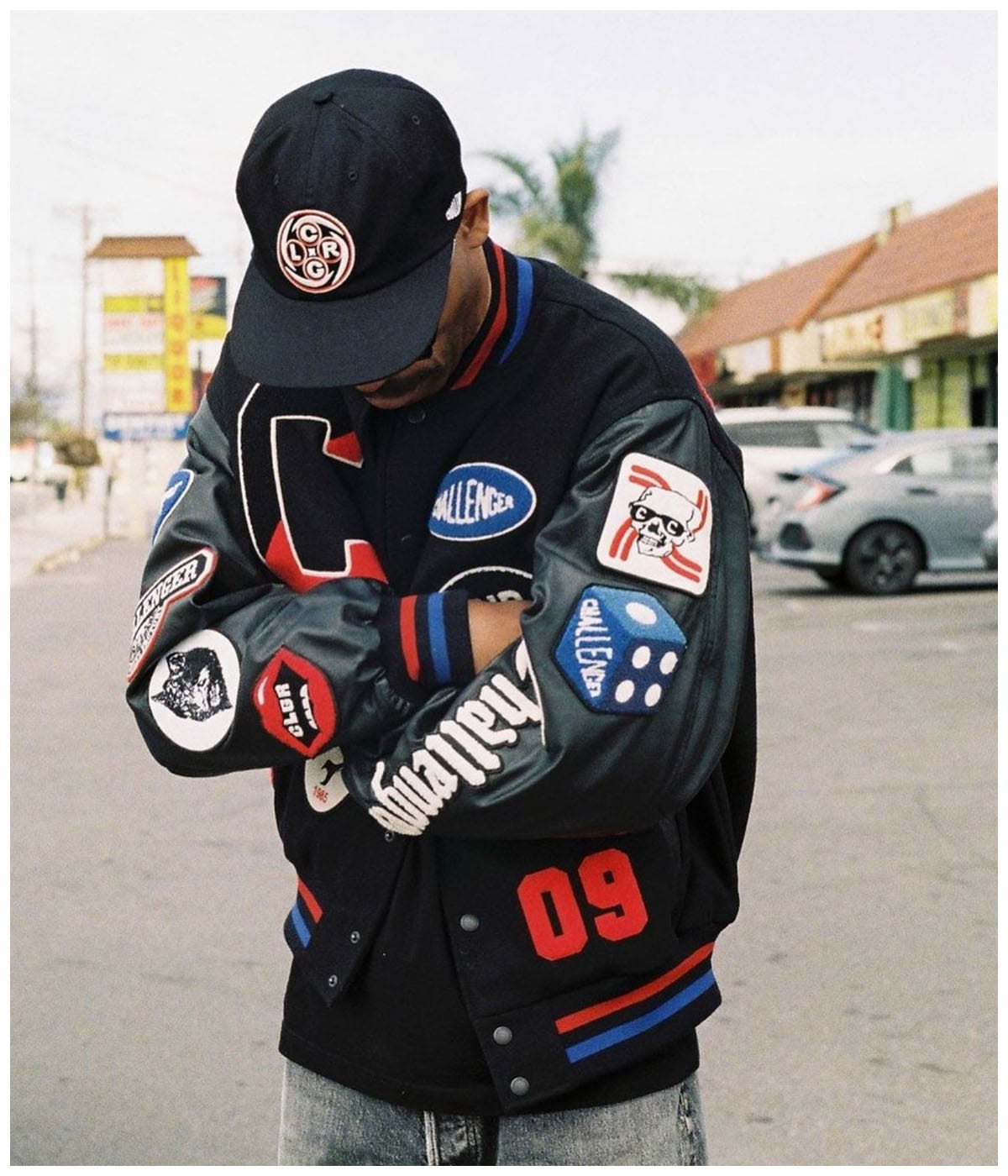 15th VARSITY JACKET【BLACK】｜CHALLENGER｜MELTING POT（正規取扱店