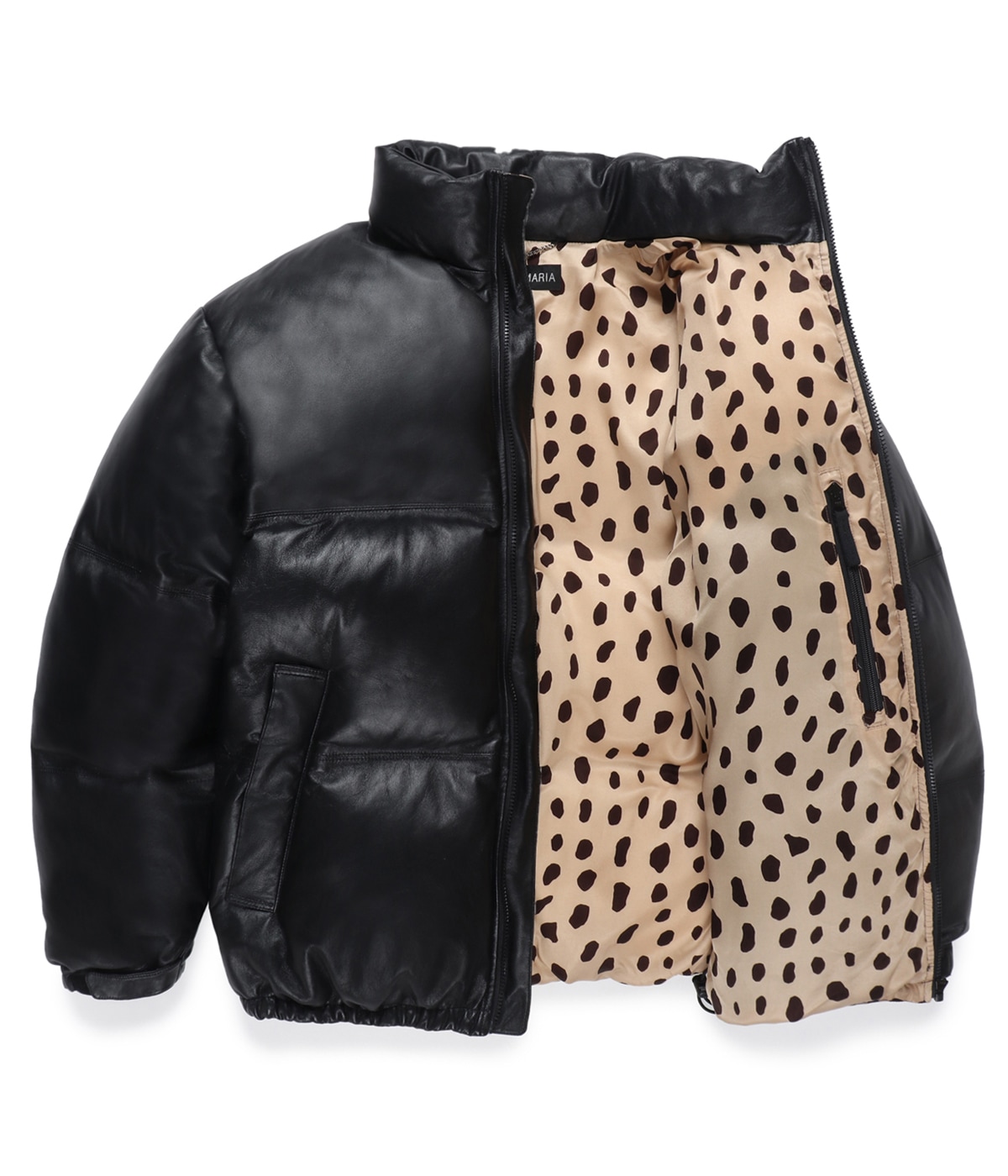 LEATHER DOWN JACKET (TYPE-2)【BLACK】｜WACKO MARIA｜MELTING POT
