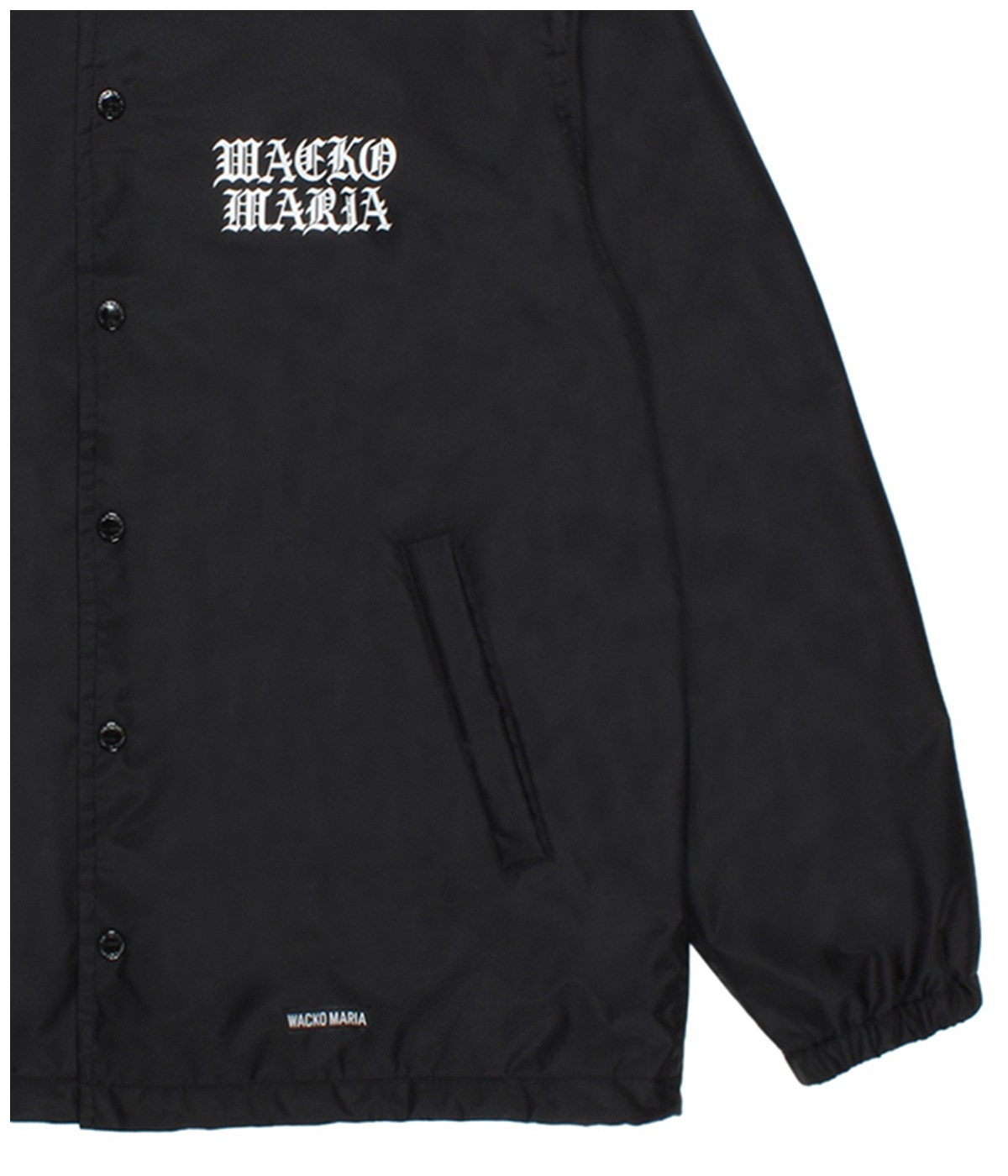 DEATH ROW RECORDS / COACH JACKET【BLACK】｜WACKO MARIA｜MELTING