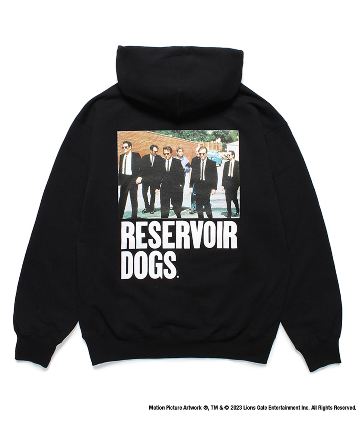 RESERVOIR DOGS / MIDDLE WEIGHT PULLOVER HOODED SWEAT SHIRT【BLACK