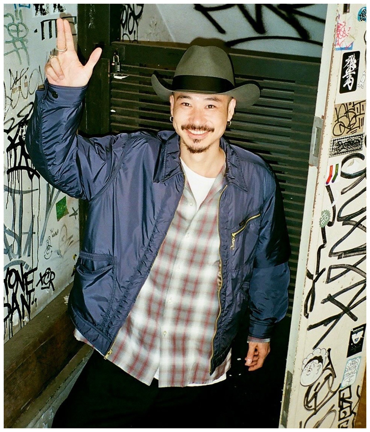 LEE / NYLON 91-B JACKET【NAVY】｜WACKO MARIA｜MELTING POT（正規