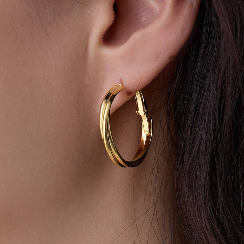 トリニティフープピアス 日本製 | ピアス | 日本製MelodyAccessory