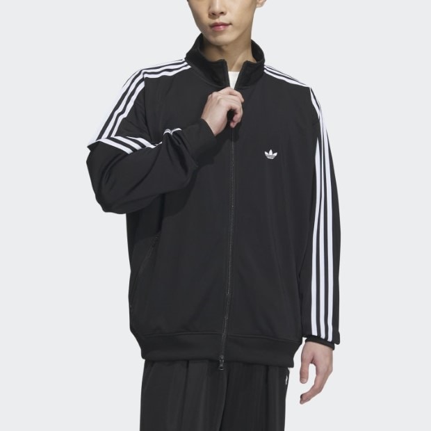 トラックジャケット（ジェンダーニュートラル） ブラック｜アパレル