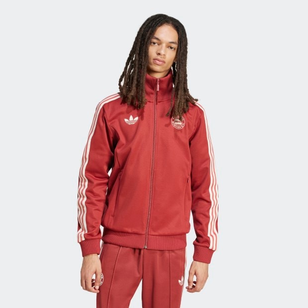 バイエルンミュンヘン LIFESTYLER トラックトップ ミステリーレッド