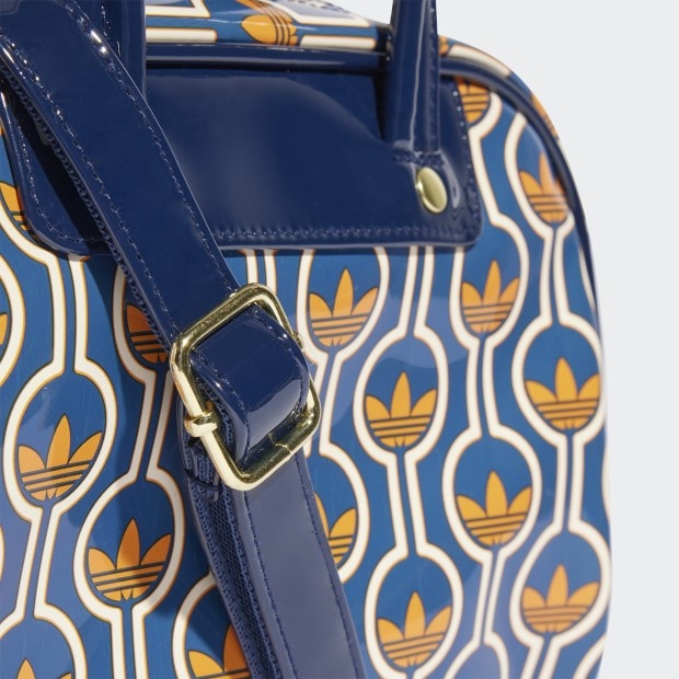 モノグラムプリント ミニボウリングバッグ マルチカラー