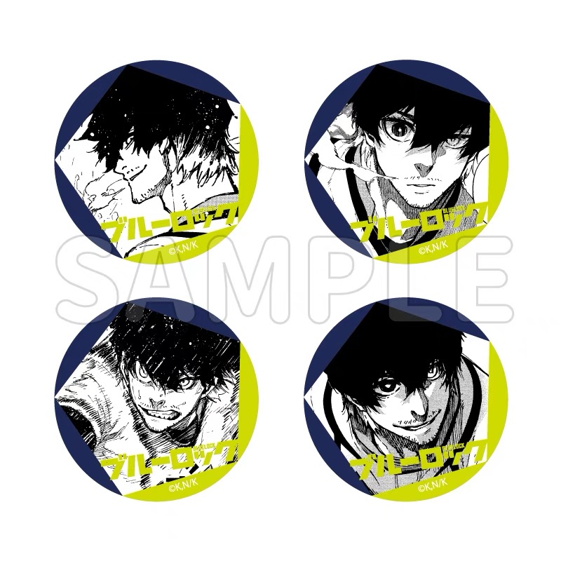 ブルーロック くじ引き堂 愛空 缶バッジ ブルーロック くじ引き堂 愛空