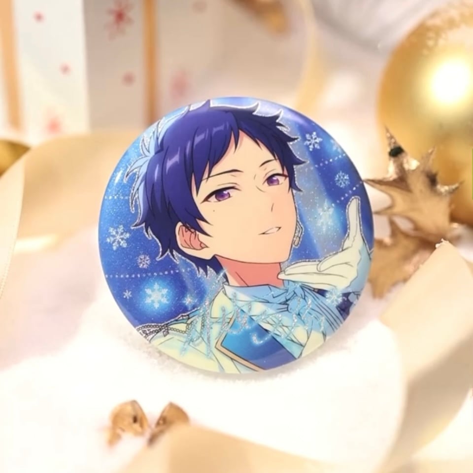 あんスタ 偶像梦幻祭 中国 星之所向 時光 6周年 群星 缶バッジ 月永