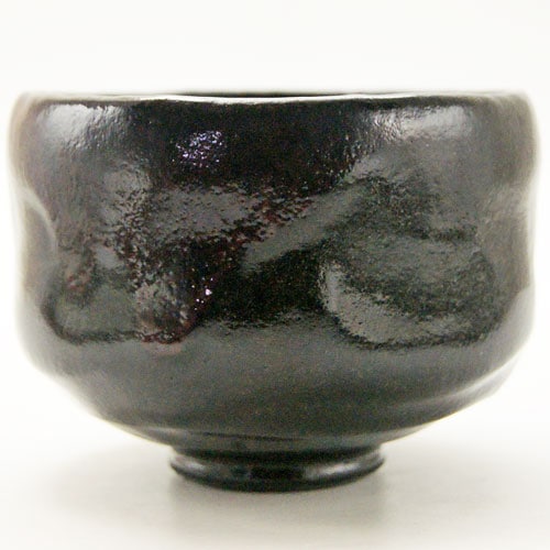 抹茶碗 黒楽茶碗 佐々木松楽 作 通年物の通販は【茶道具のみのる園】