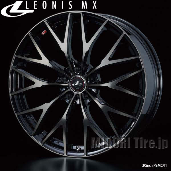 Weds LEONIS MX｜ 19インチ×8.0〈4枚〉｜ドレスアップホイール