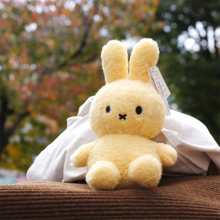 Miffy ディックブルーナ セーターミッフィー Lサイズ イエロー 48cm