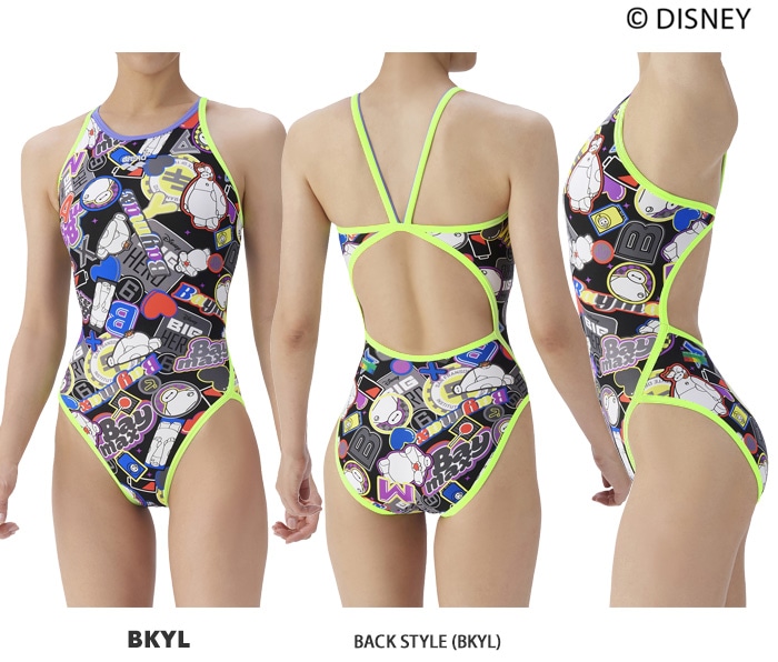 ジュニア水着 女子 競泳練習用水着 arena アリーナ DISNEY ディズニー
