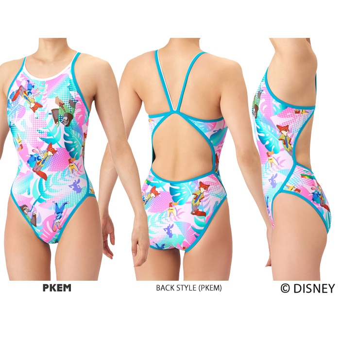 レディース 競泳練習用水着 arena アリーナ DISNEY ディズニー
