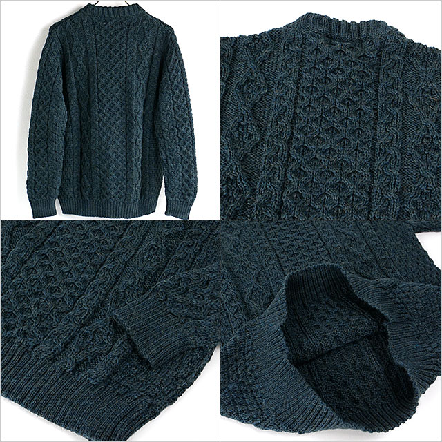 ケリーウーレンミルズ KERRY WOOLLEN MILLS メンズ アランケーブル