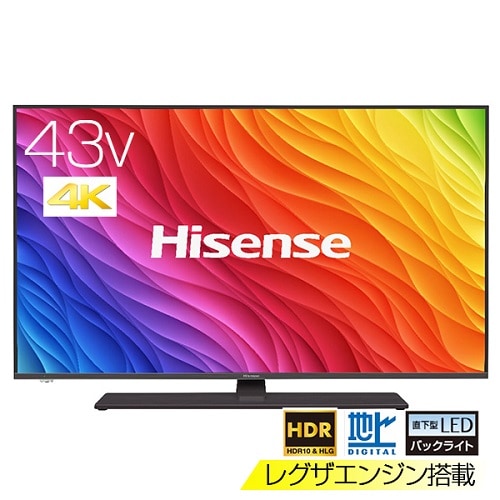 ハイセンス 43V型 4Kチューナー内蔵LED液晶テレビ 43A6800 [43インチ