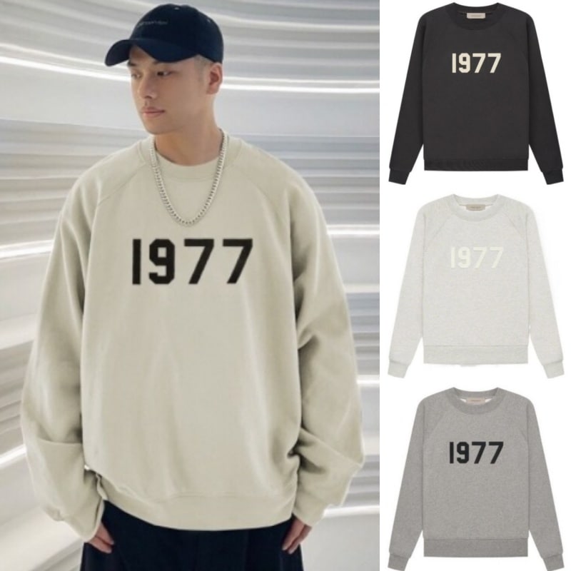FOG] Fear Of God Essentials 1977 スウェット 1977 Crewneck