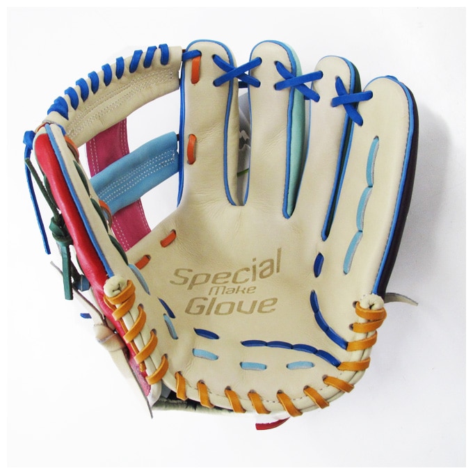 SSK（エスエスケイ）限定 軟式用グラブ カラフルシリーズ 内野手用 761