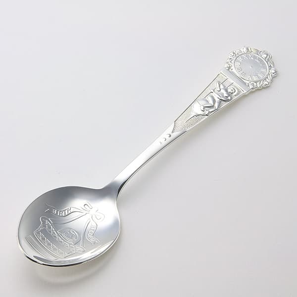 バースデーレコードスプーン | 宮本商行オンラインショップ : 銀製品