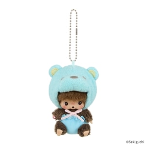 あにまるベビチッチ SS顔でかキーチェーン ねこ|【ぬいぐるみの