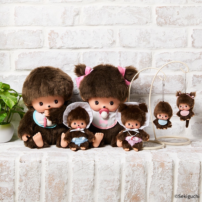 顔でかベビチッチ SS 男の子 キーチェーン|【ぬいぐるみのセキグチ