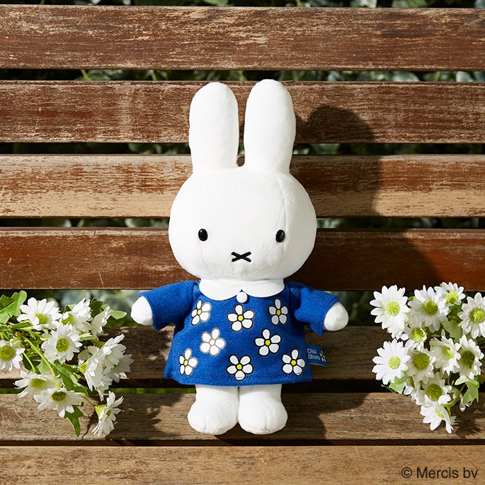 miffy Flower Dress ぬいぐるみ|【ぬいぐるみのセキグチ】メーカー公式通販