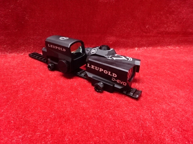 LEUPOLDタイプ D－EVO＆LCO スコープ＆ダットサイト セット【刻印入