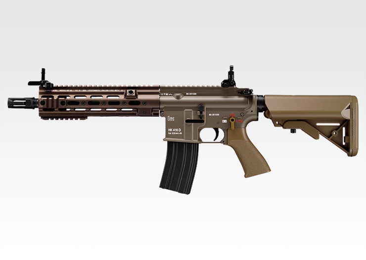 東京マルイ: 次世代電動ガン本体 HK416 デルタカスタム FDE | 国内