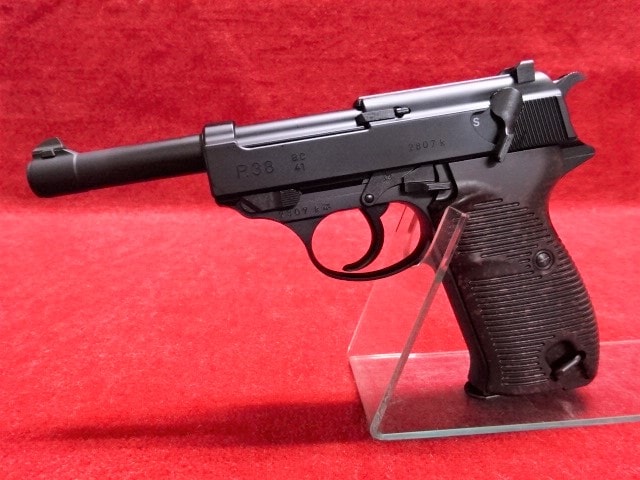 マルゼン ワルサーP38 ac41 ブローバックガスガン ブラック | ガス