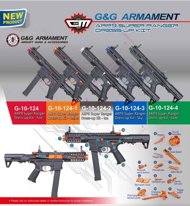 店内全品5％OFFクーポン】G&G ARP9 スーパーレンジャードレスアップ