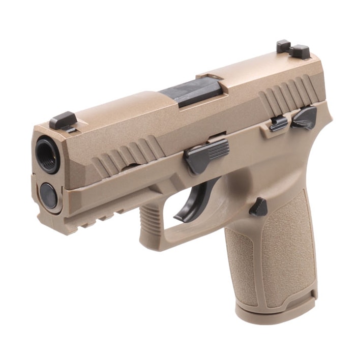 店内全品5％OFFクーポン】AEG SIG P320 コンパクト（M18) TANカラー