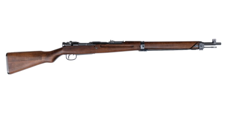 店内全品5％OFFクーポン】タナカ 九九式短小銃 グレースチール