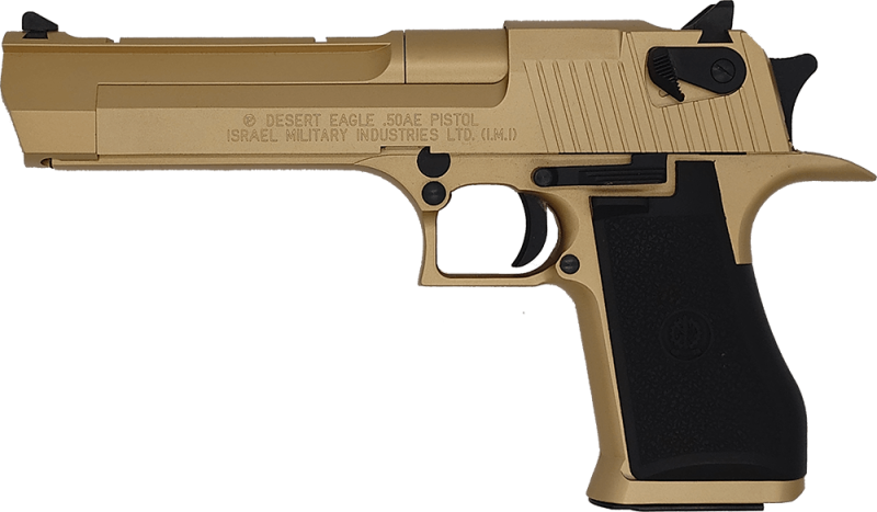 タナカ モデルガン Desert Eagle .50AE “Bright Gold Coating” Heavy