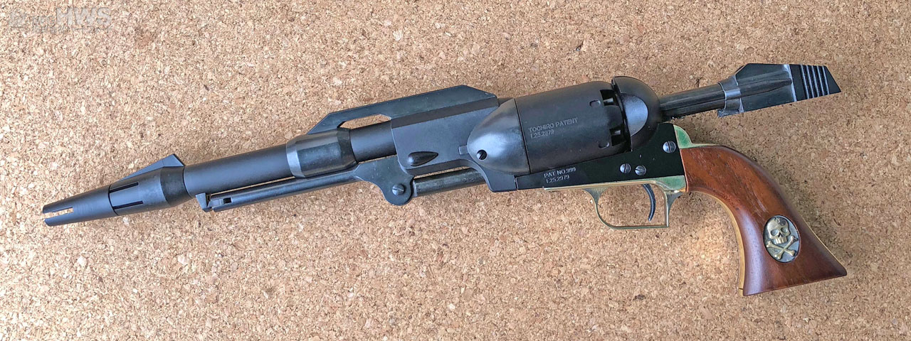 HWS モデルガン 戦士の銃 コスモドラグーン シリアルナンバー4 星野