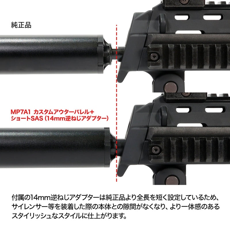 店内全品5％OFFクーポン】Laylax 東京マルイ MP7A1 カスタムアウター
