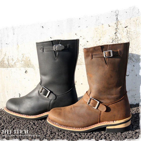 GOD&BLESS】 オール本革エンジニアブーツ | ブーツ・シューズ