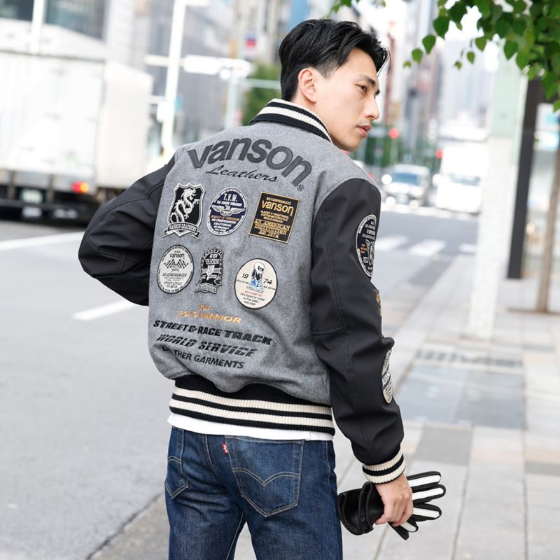 VANSON / バンソン アワードジャケット 秋冬モデル VS25107W｜3カラー