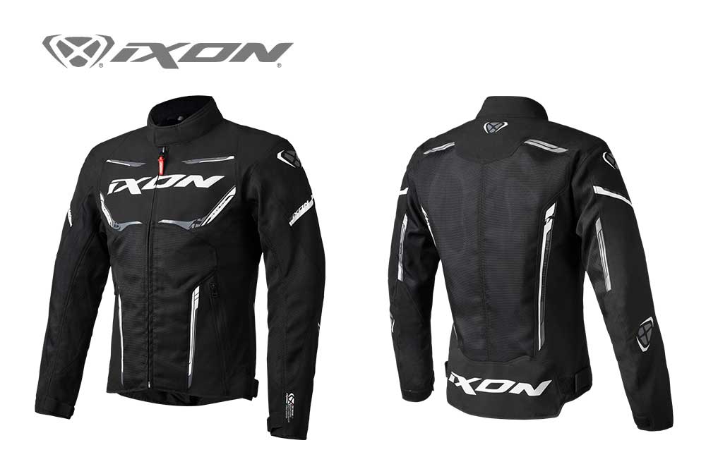 セール30％OFF】 IXON（イクソン）STRIKER AIR WP A ジャケット (Black