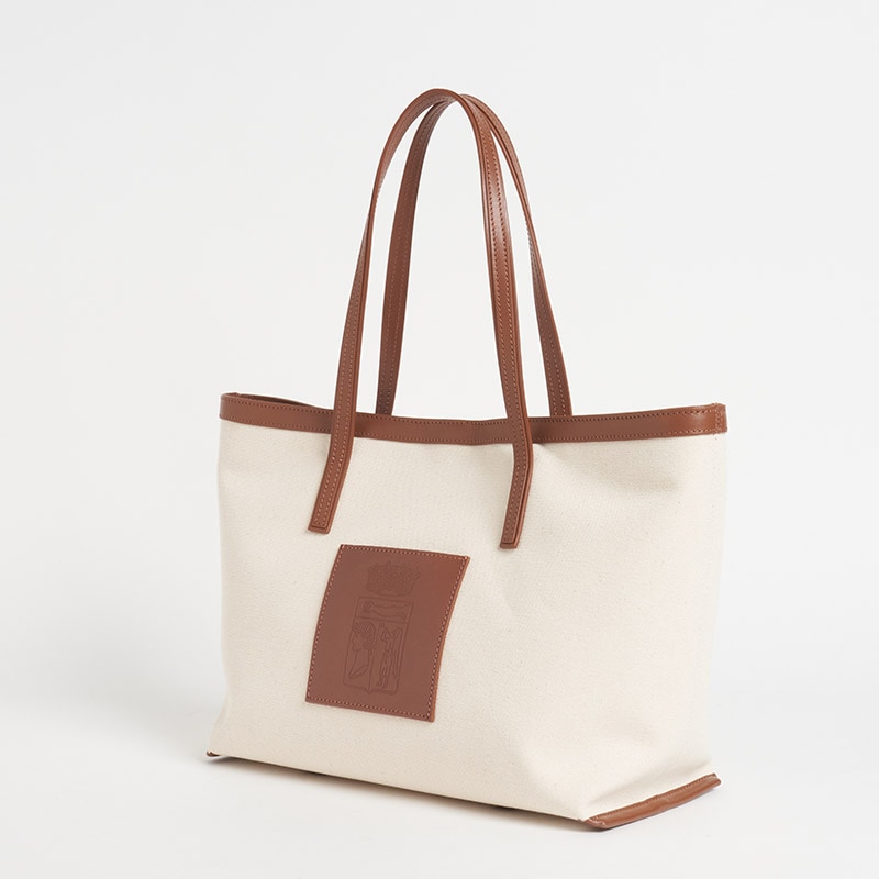 Le BLASON CANVAS TOTE ブラゾンキャンバストート 100％コットン