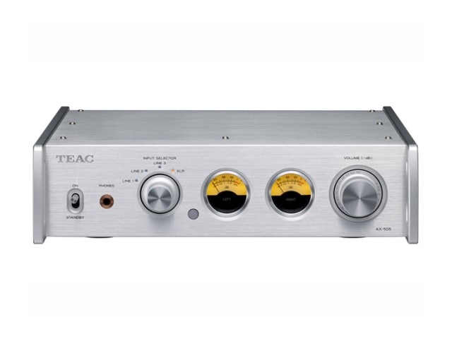 TEAC プリメインアンプ XLRバランス入力搭載 シルバー AX-505-S