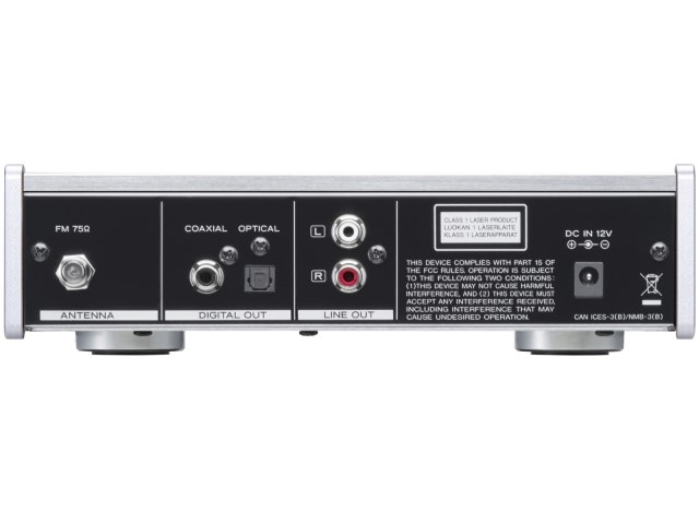 TEAC CDプレーヤー/FMチューナー シルバー PD-301-X(S) | オーディオ