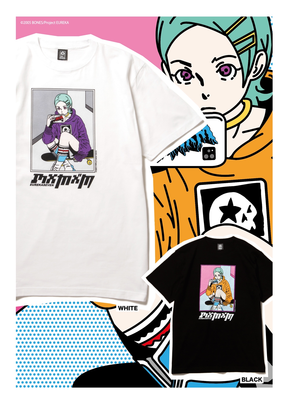 交響詩篇エウレカセブン x MxMxM “EUREKA MOSH MISFITS” TEE | COLLABO