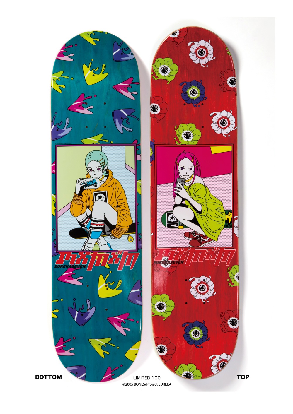 交響詩篇エウレカセブン x MxMxM “EUREKA & ANEMONE” DECK | SKATE