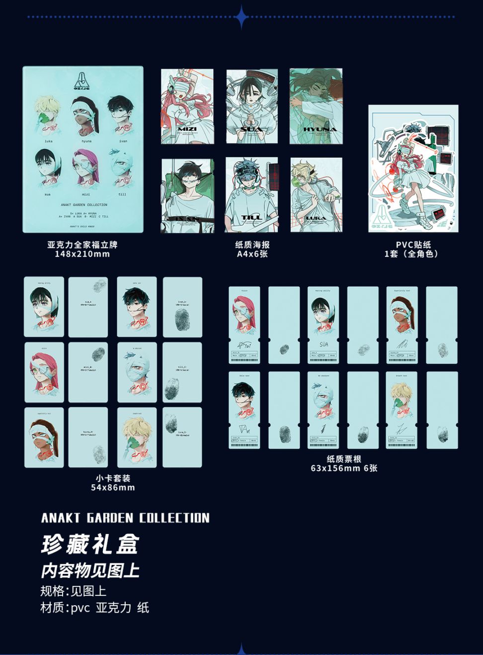 ALIEN STAGE エイリアンステージ ANAKT GARDEN COLLECTION パッケージ