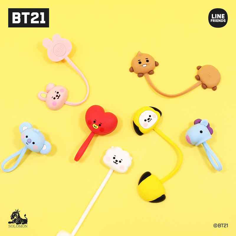 BT21 BT21 マグネット式ケーブルラップス 磁気ケーブルクリップ